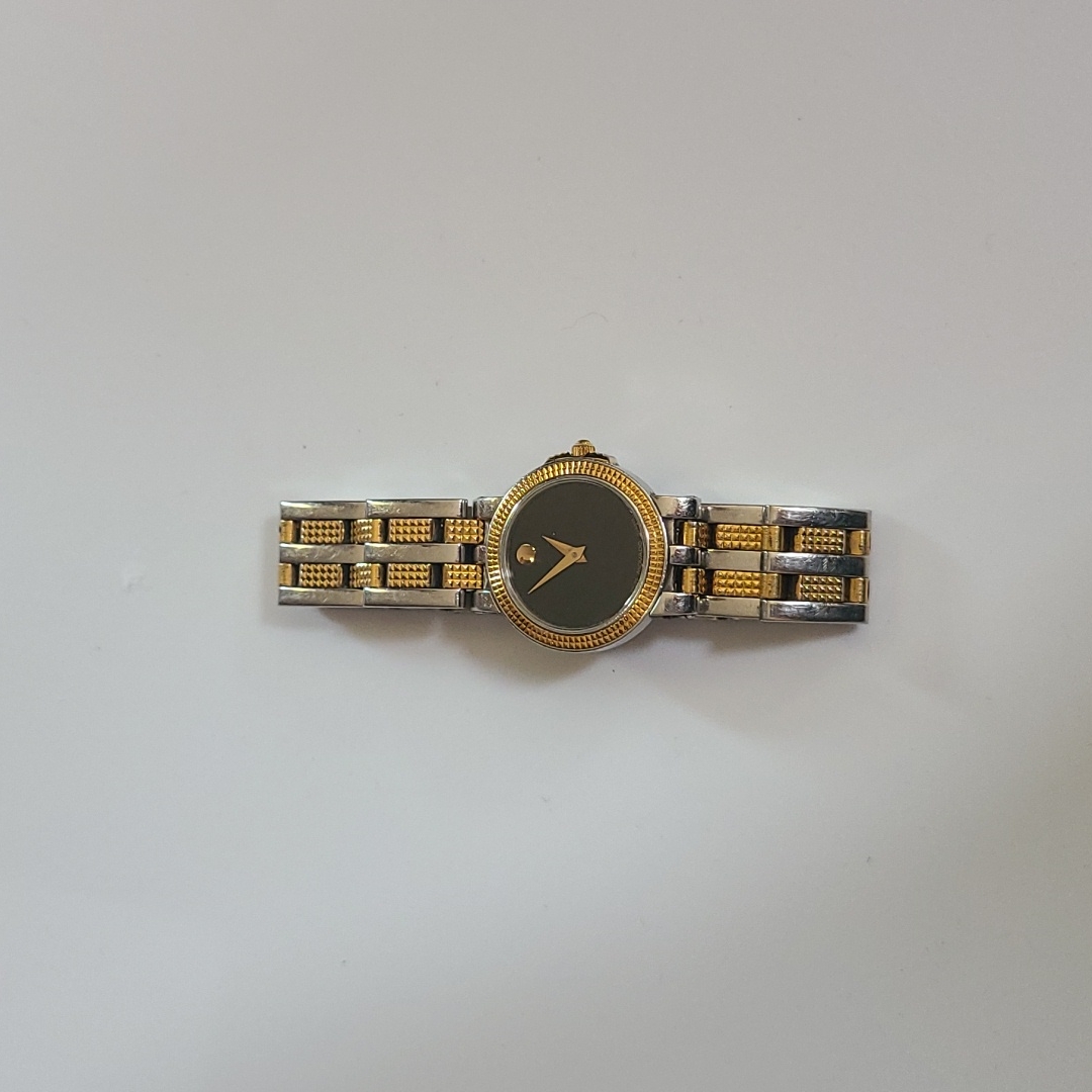 Silver And Gold Ladies Movado Watch